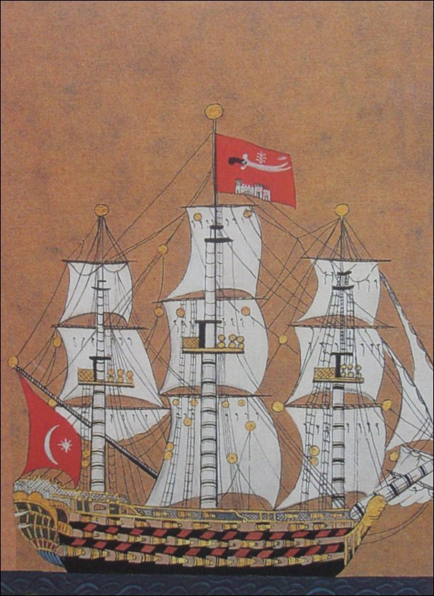 Osmanlı donanması — Preveze Deniz Muharebesi gemileri